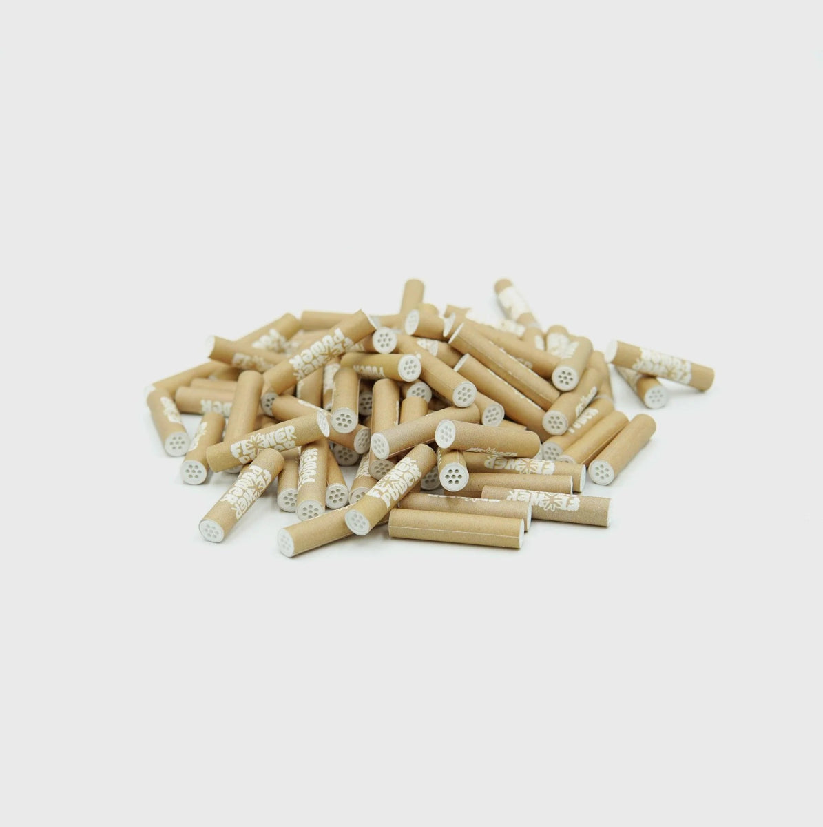 Aktivkohlefilter Headshop 500 Stück Bulk Brown - Hanfify®