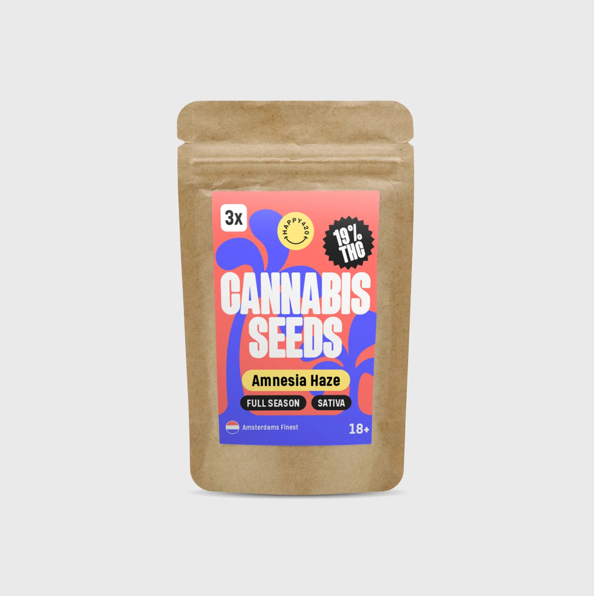 Amsterdams Finest Northern Lights 22% THC 🌱 auto flowering Cannabissamen 3 Stück - Hanfify®