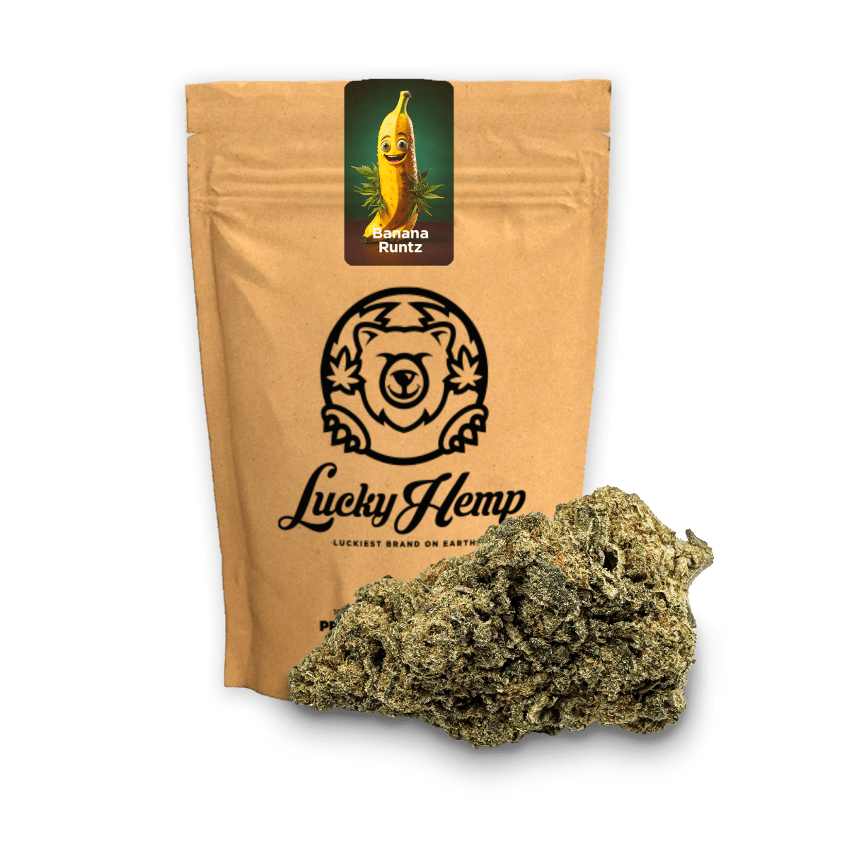 Banana Runtz Ökopack Blüten 3g - Hanfify®