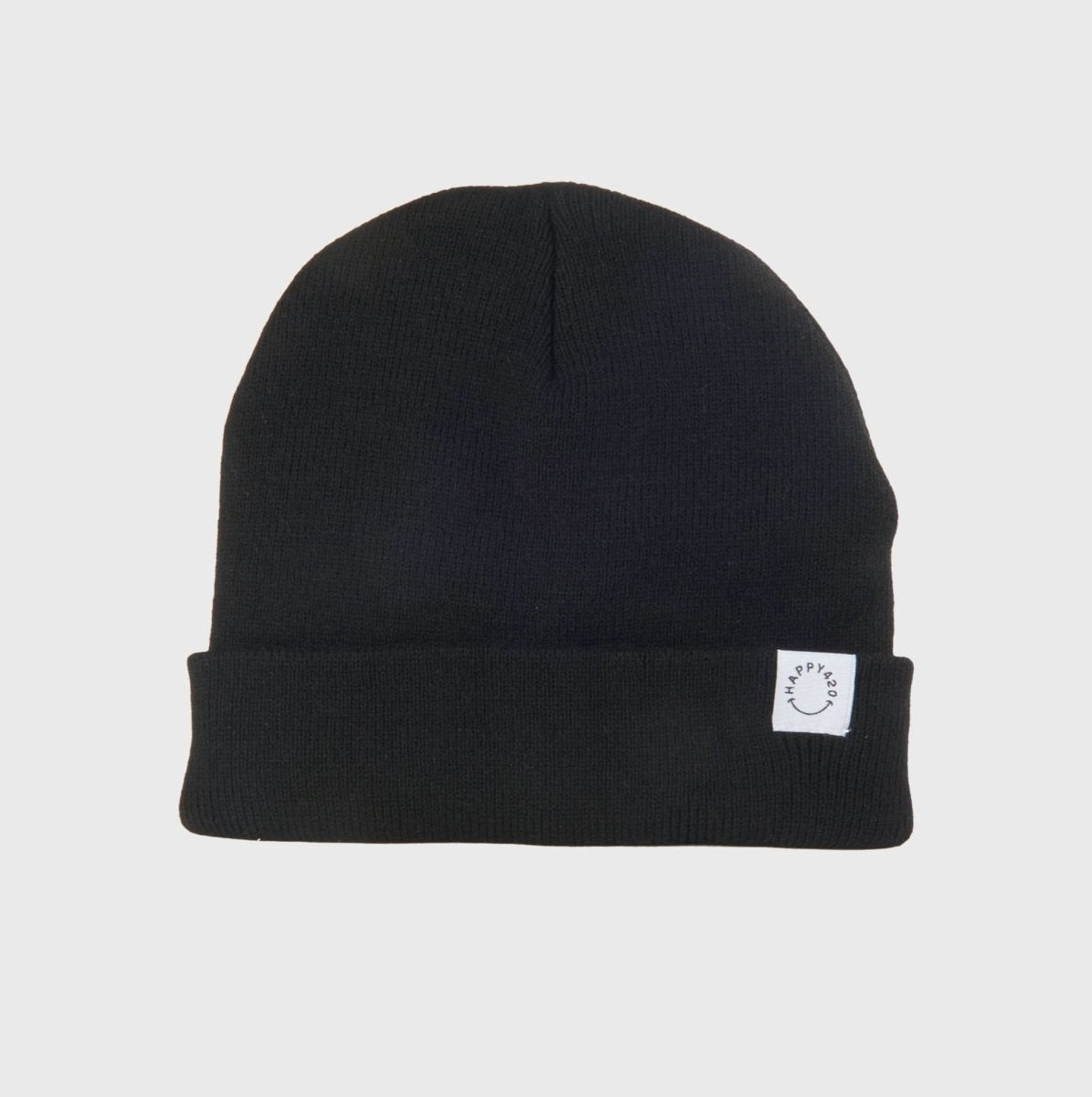 🧢 Beanie in verschiedenen Farben Merch Schwarz - Hanfify