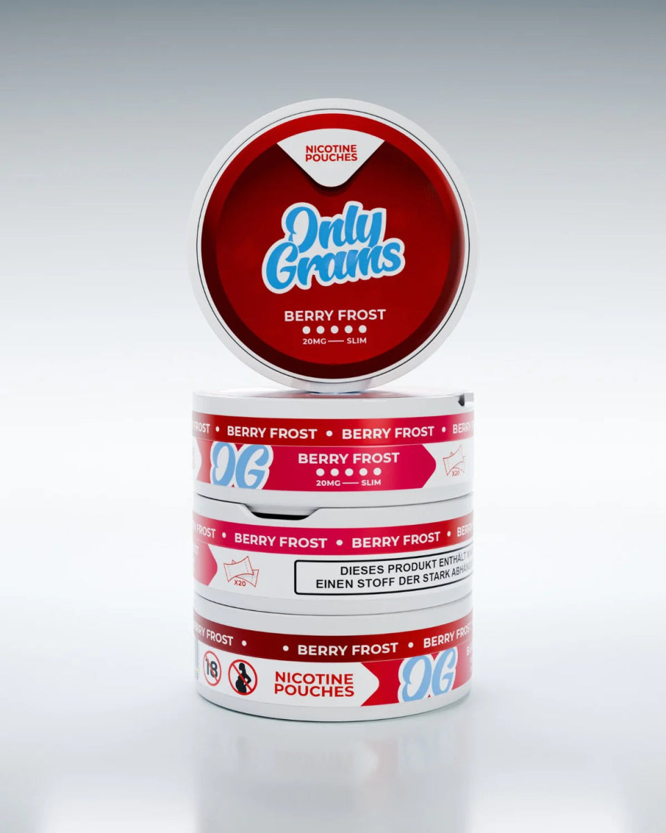Berry Frost Nicotine Pouches – 20 mg Smartshop - Hanfify