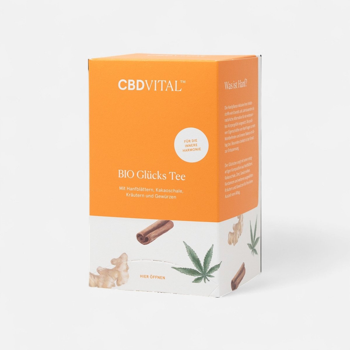 BIO Glücks Tee Supplements 20 Stk. - Hanfify