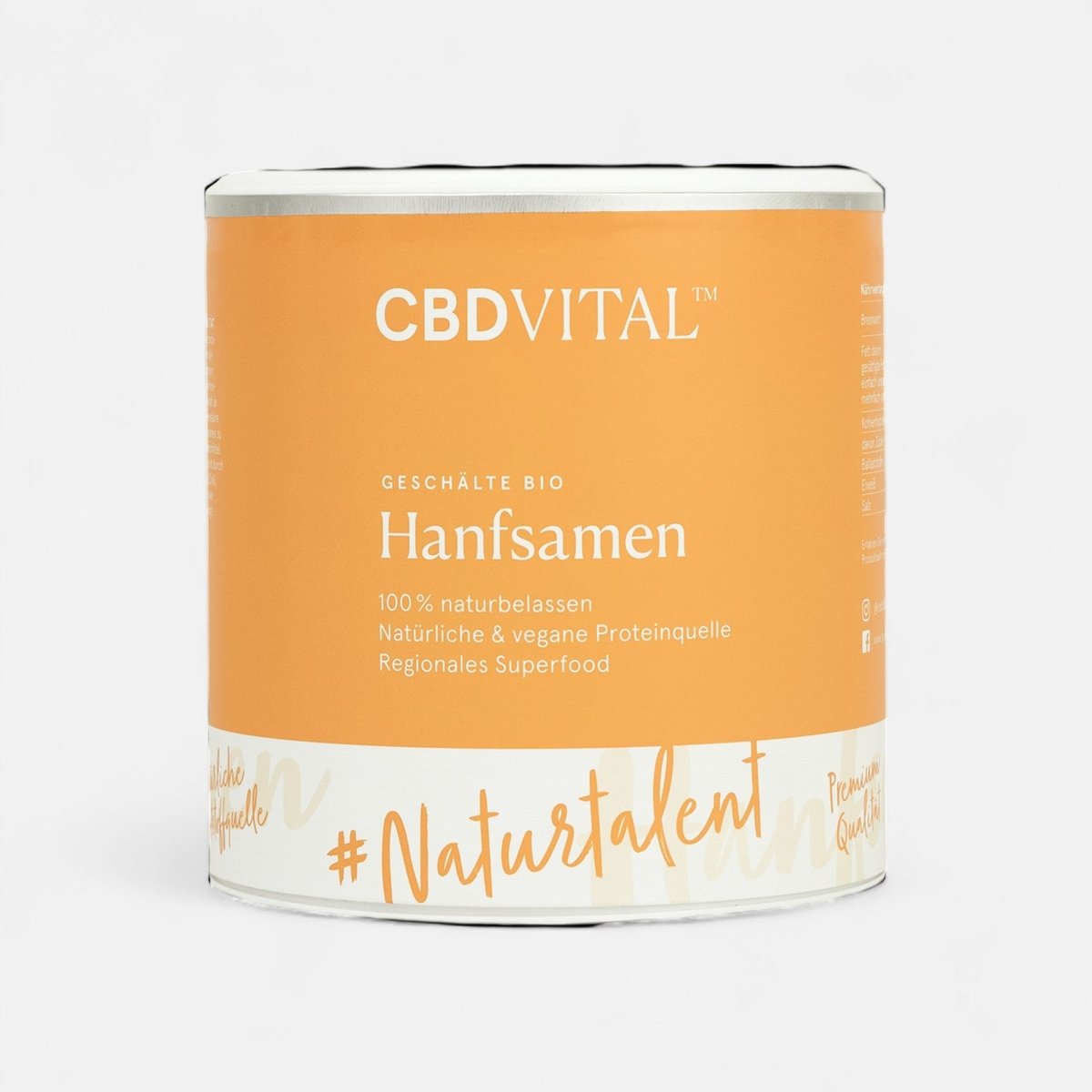 Bio Hanfsamen Super Food Supplements 250 g - Hanfify