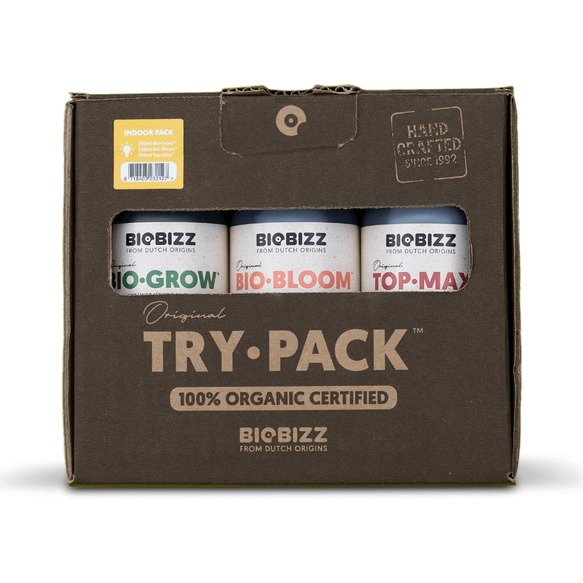 BioBizz Trypack Indoor Growshop - Hanfify