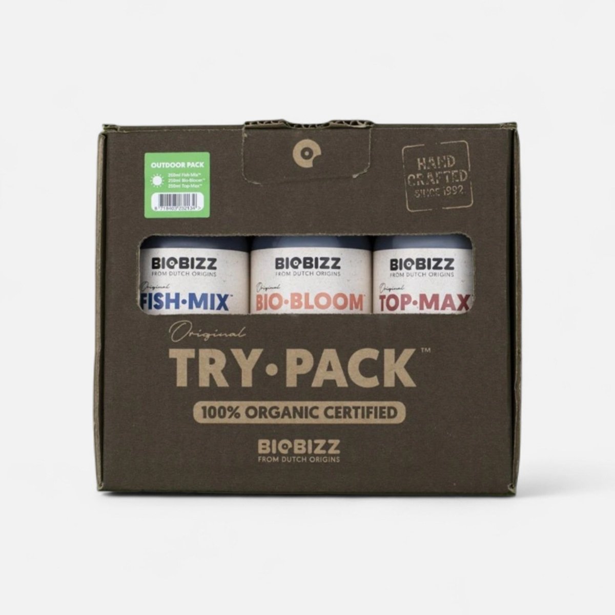 BioBizz Trypack Outdoor Growshop - Hanfify