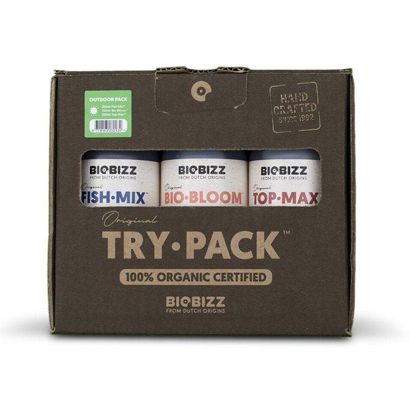 BioBizz Trypack Outdoor Growshop - Hanfify