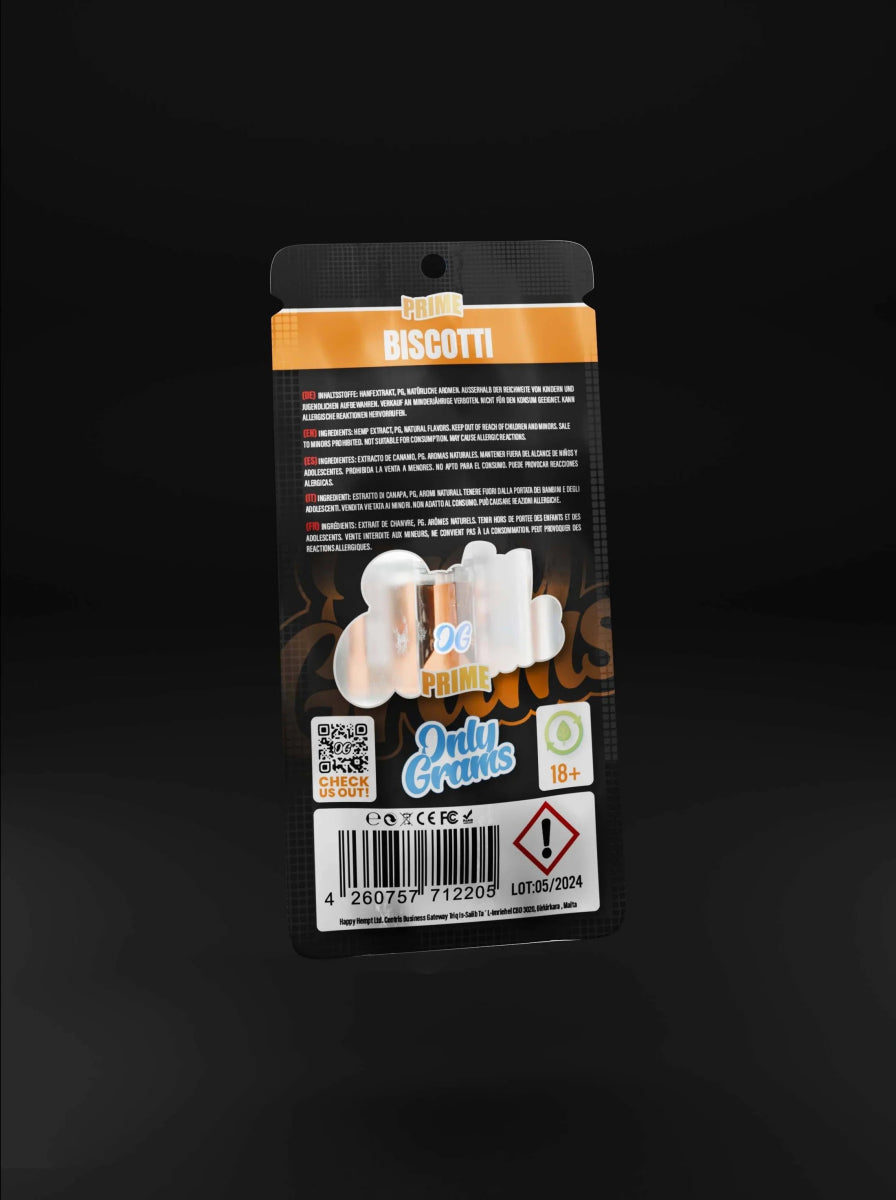 Biscotti CBD Kartusche Vapes - Hanfify