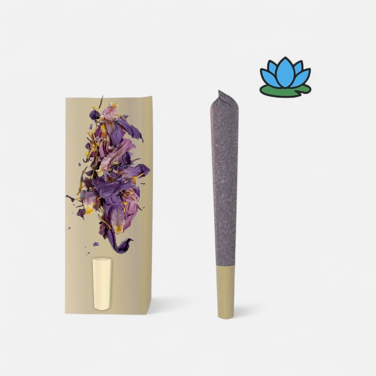 🪷 Blue Lotus Prerolls Smartshop CBD x 3 Stück - Hanfify