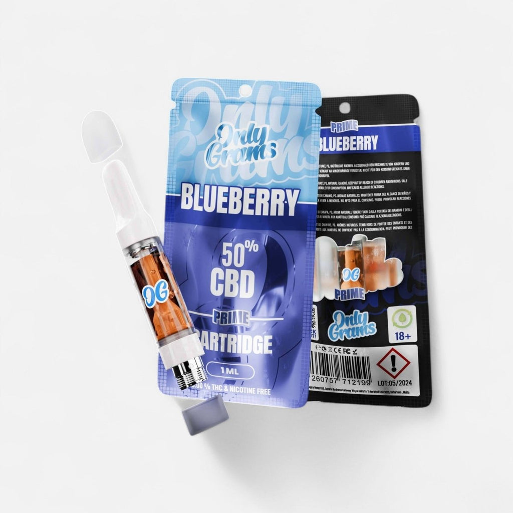 Blueberry CBD Kartusche Vapes - Hanfify