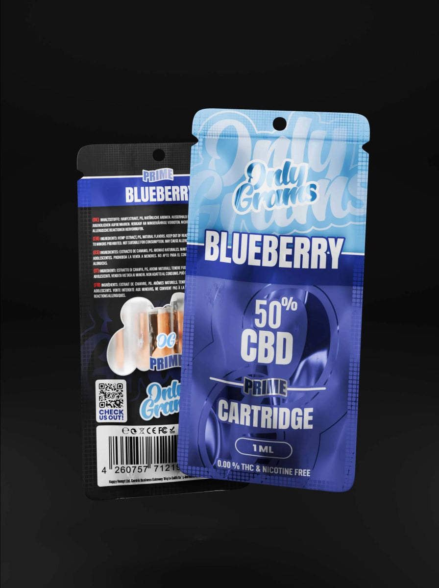 Blueberry CBD Kartusche Vapes - Hanfify