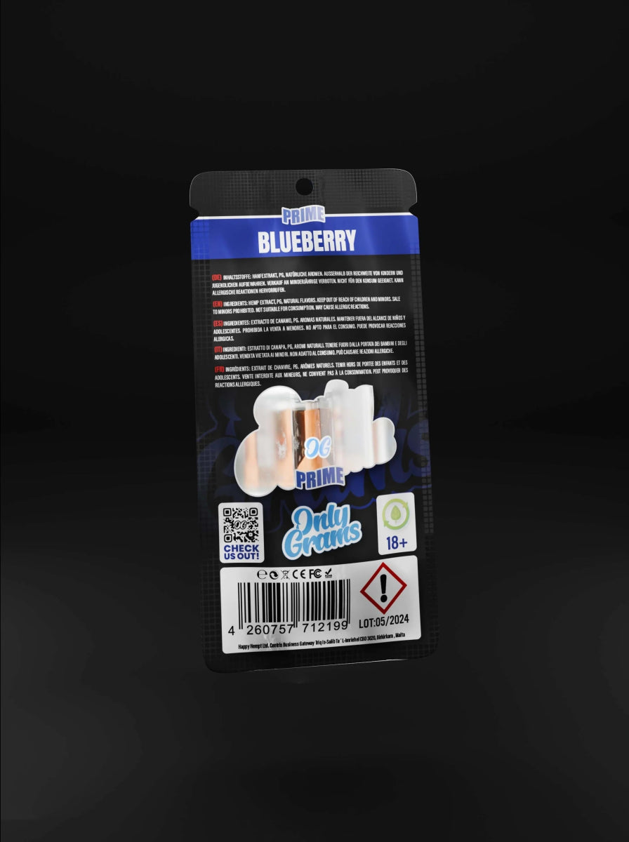 Blueberry CBD Kartusche Vapes - Hanfify