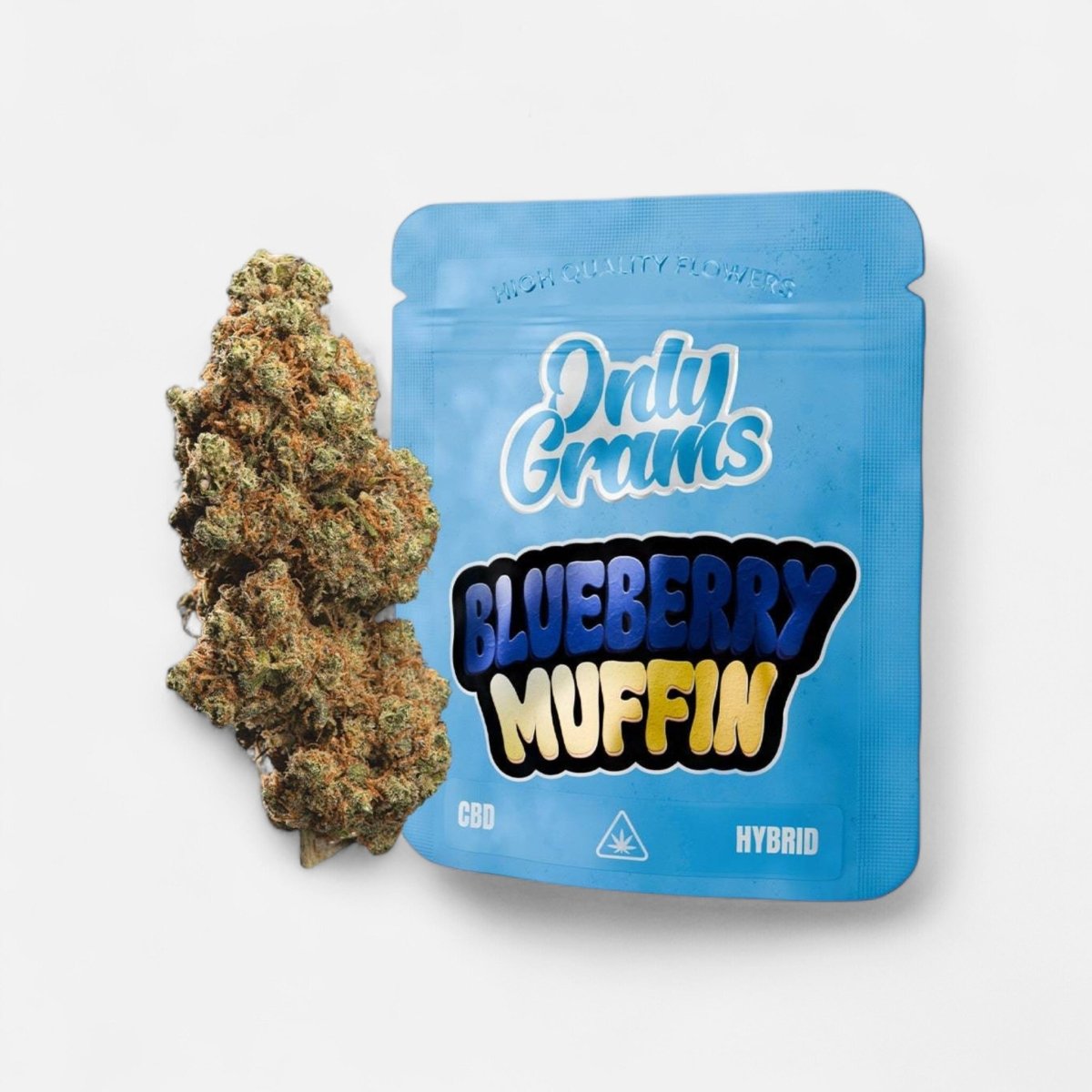 Blueberry Muffin - CBD Blüte 13% Blüten - Hanfify