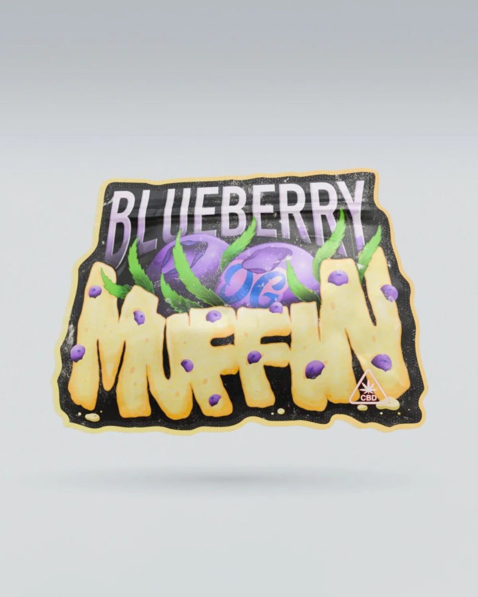 Blueberry Muffin - CBD Blüte 13% Blüten - Hanfify