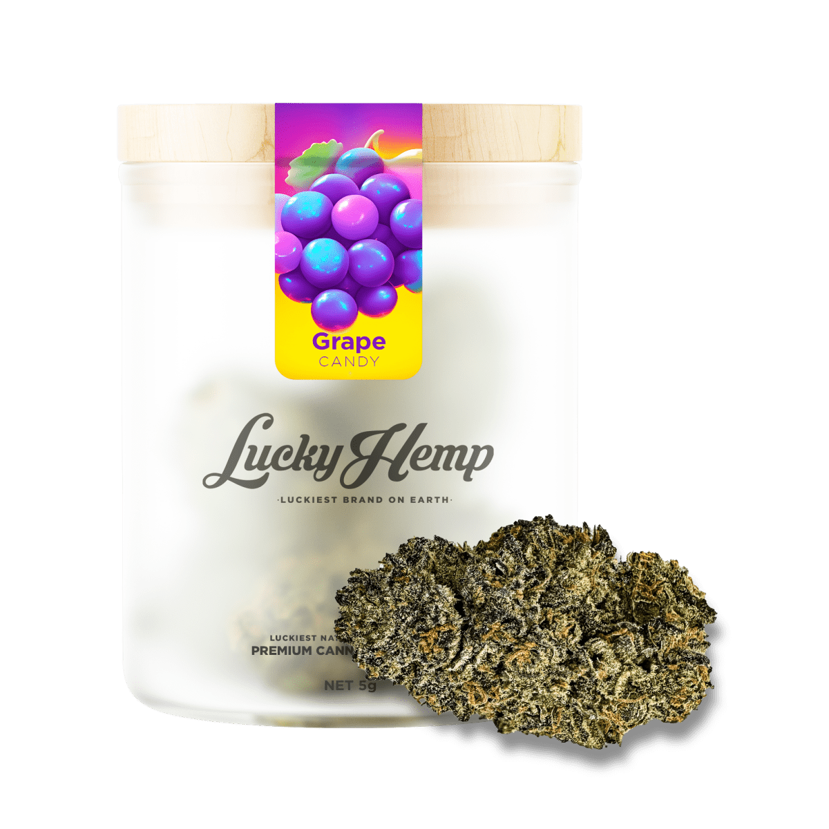 Candy Grape Glas Blüten 3g - Hanfify®