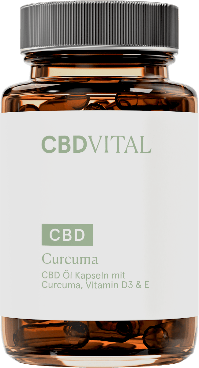 CBD Curcuma Edibles 60 Kapseln - Hanfify