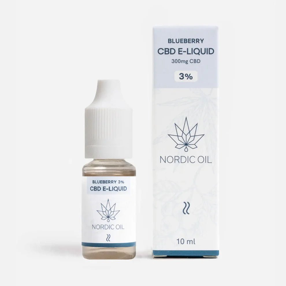 CBD E - Liquid Blaubeere Vapes - Hanfify