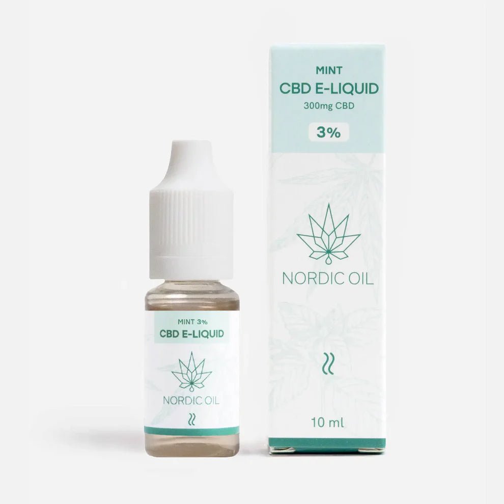 CBD E - Liquid Pfefferminz Vapes - Hanfify