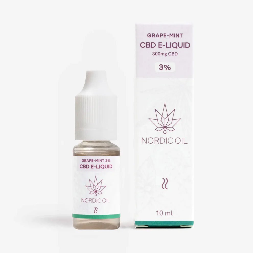 CBD E - Liquid Traube & Minze Vapes - Hanfify