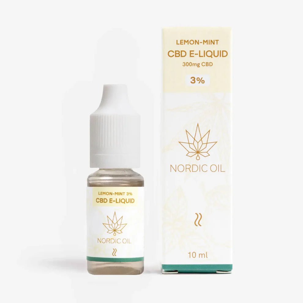 CBD E - Liquid Zitrone & Minze Vapes - Hanfify
