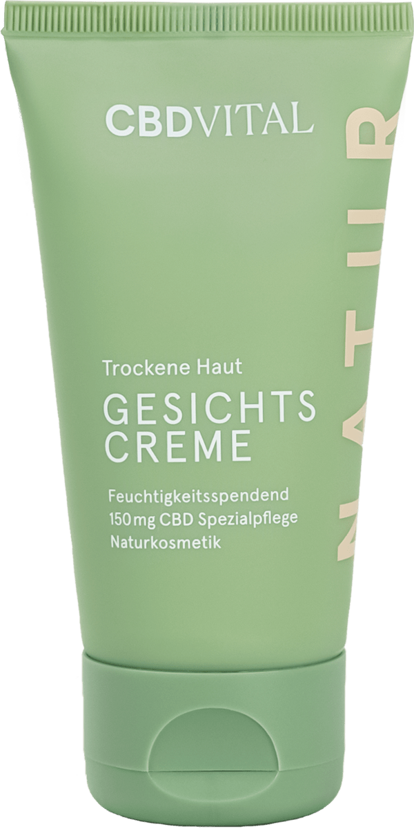CBD Gesichtscreme | Trockene Haut Kosmetik & Pflege 50 ml - Hanfify