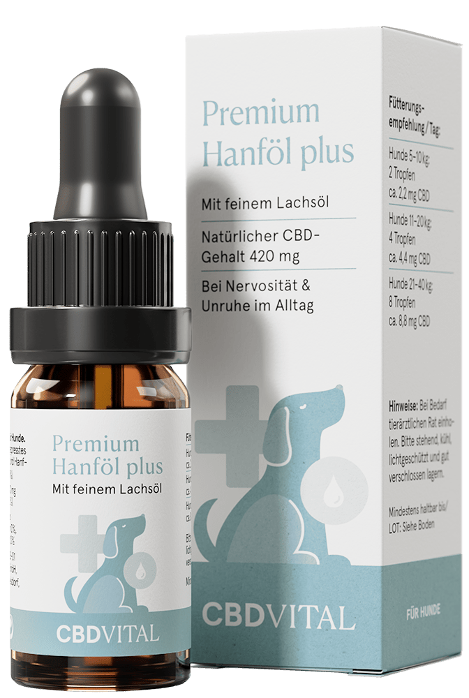 CBD Hanföl für Hunde CBD für Tiere - Hanfify