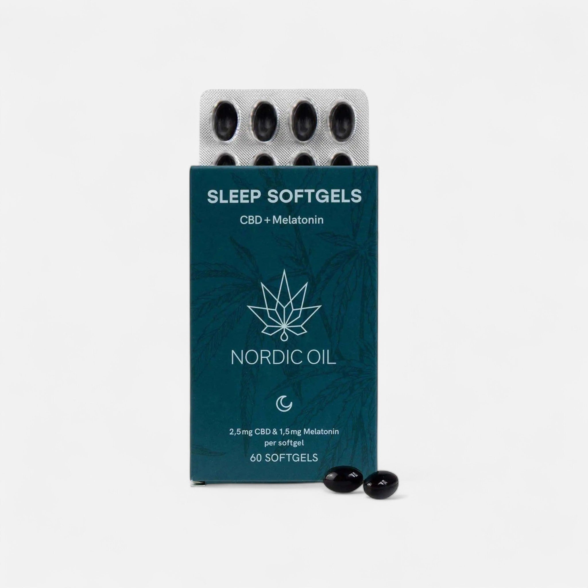 CBD Kapseln mit Melatonin Edibles - Hanfify