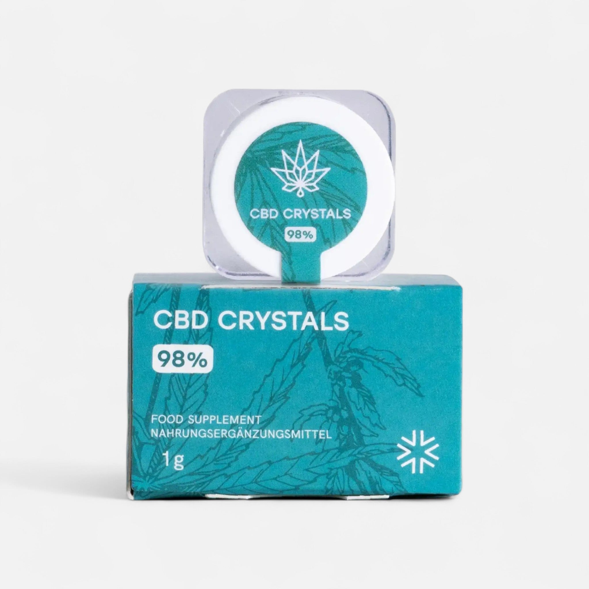 CBD Kristalle (98,6%) Edibles - Hanfify