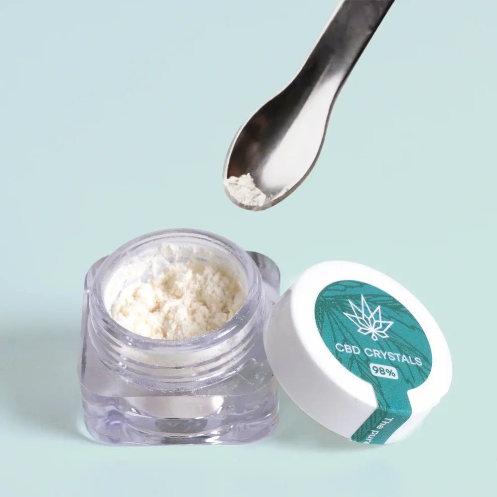 CBD Kristalle (98,6%) Edibles - Hanfify