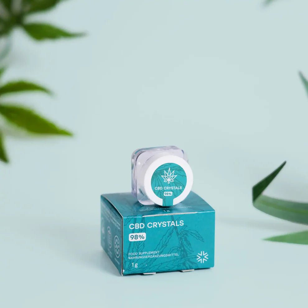 CBD Kristalle (98,6%) Edibles - Hanfify