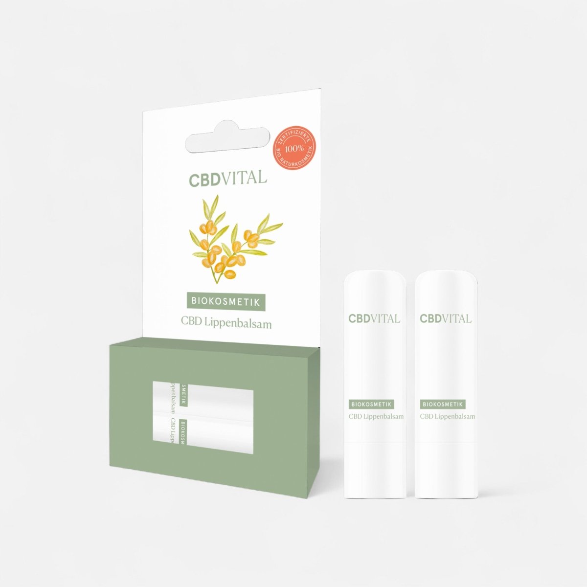 CBD Lippenbalsam Kosmetik & Pflege 2 Stk. - Hanfify