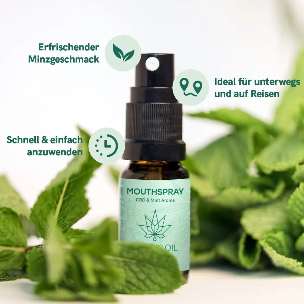 CBD Mundspray (4%) Öl - Hanfify