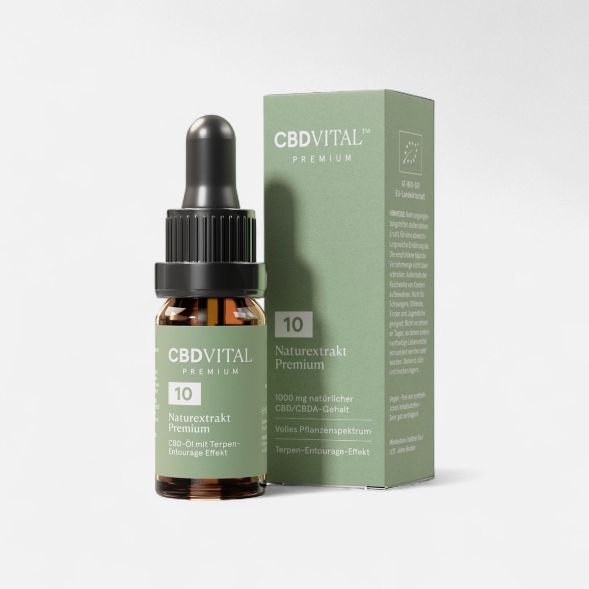 CBD Naturextrakt PREMIUM Öl 10% Öl - Hanfify