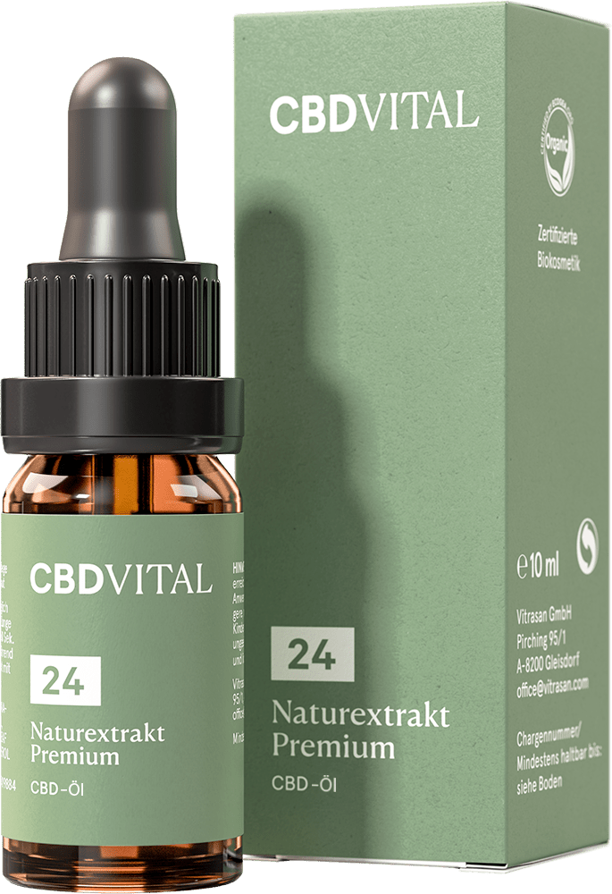 CBD Naturextrakt PREMIUM Öl 24% Öl - Hanfify