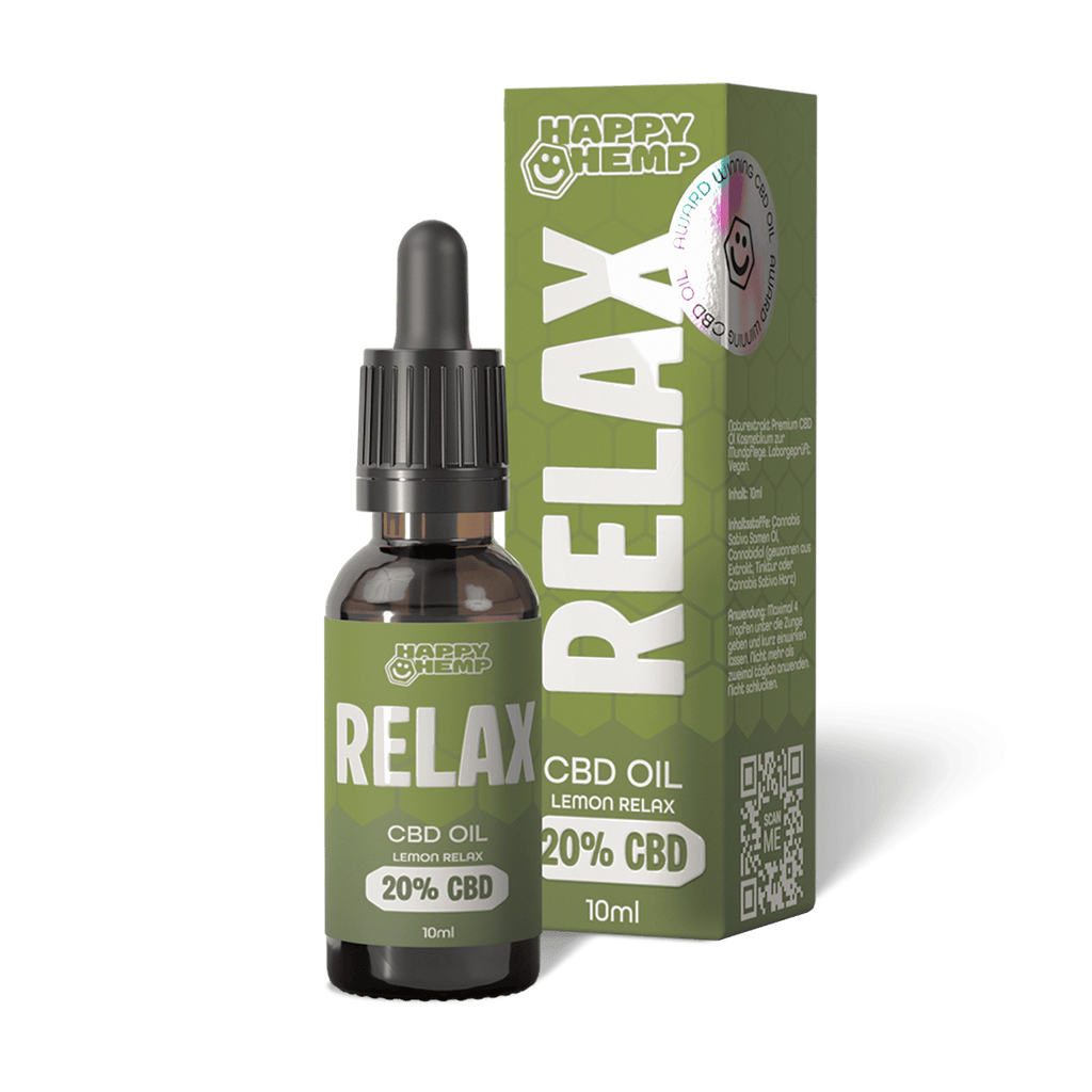 CBD Öl 20% - Lemon Relax Öl - Hanfify