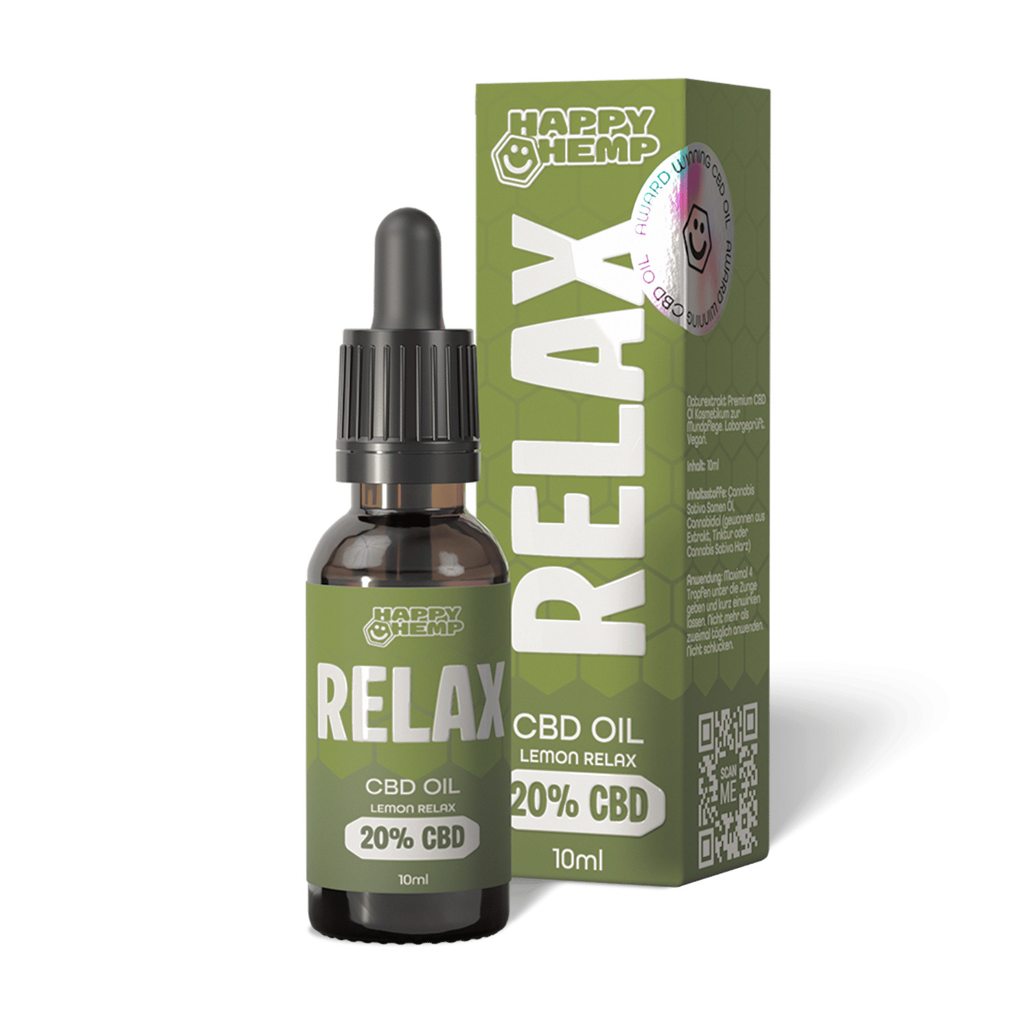 CBD Öl 20% - Lemon Relax Öl - Hanfify