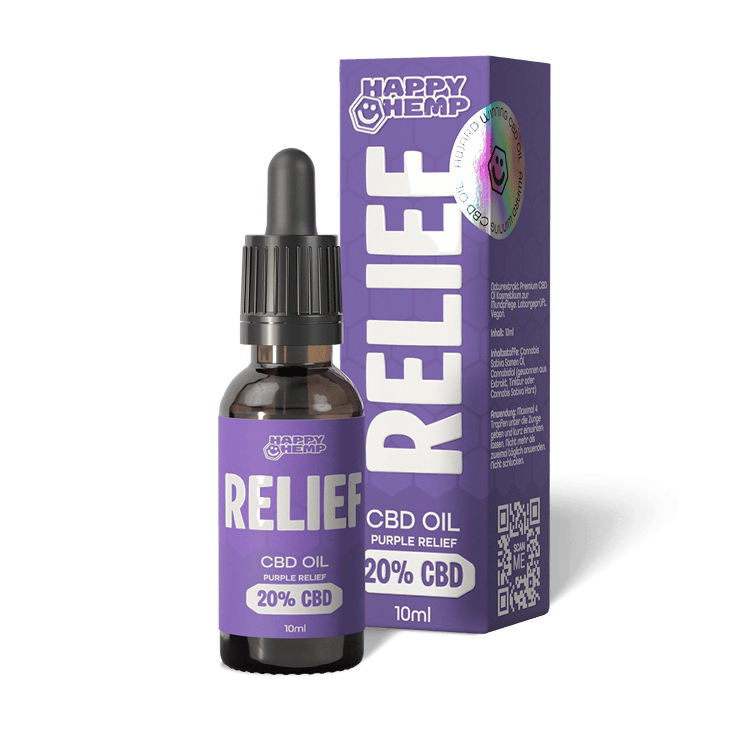 CBD Öl 20% - Purple Relief Öl - Hanfify