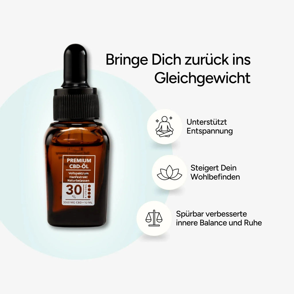 CBD Öl 30% Vollspektrum - Öl - Hanfify®
