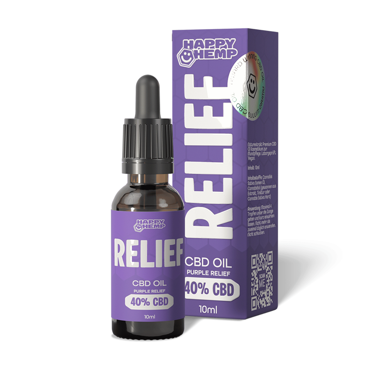 CBD Öl 40% - Purple Relief Öl - Hanfify
