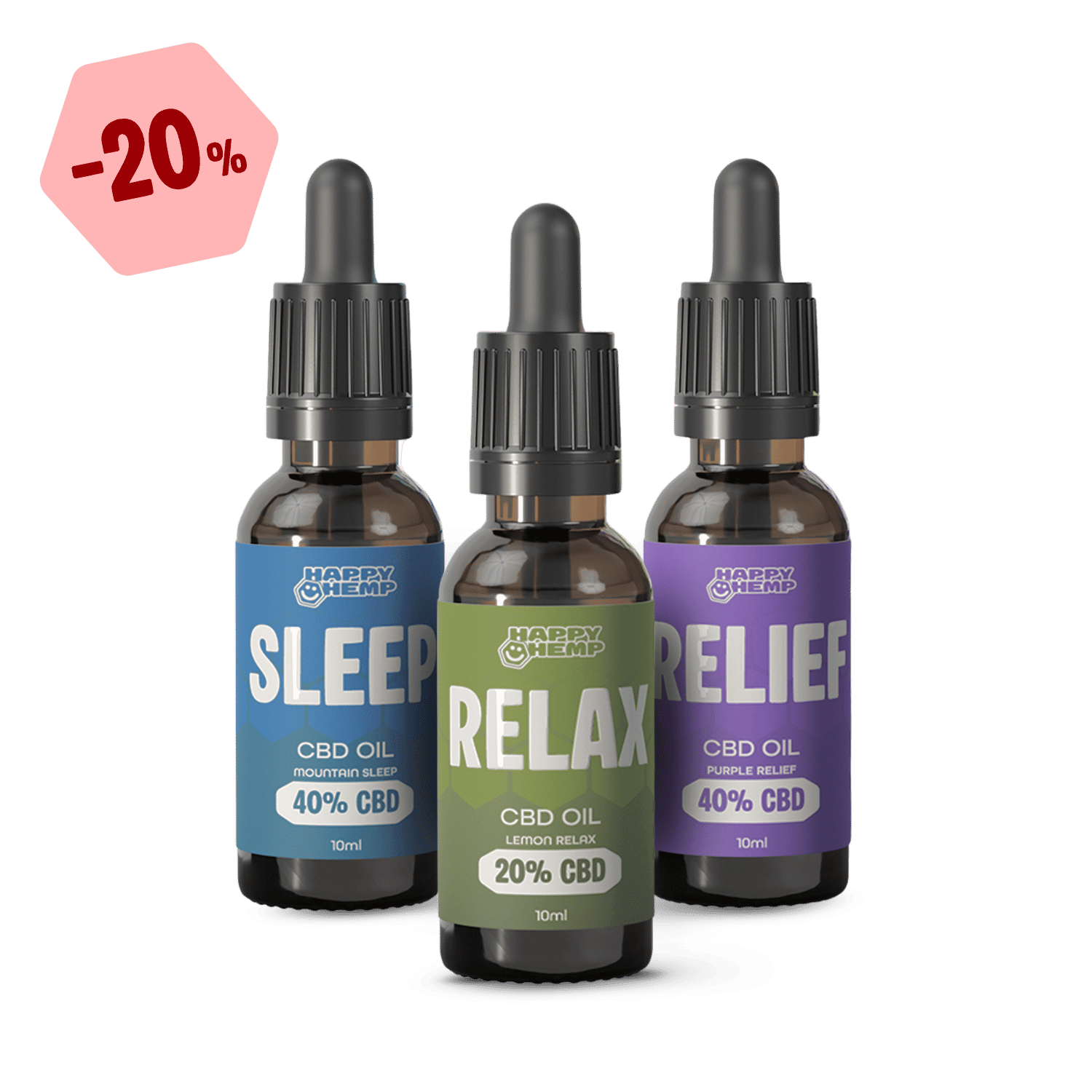 CBD Öl Bundle Mix Öl - Hanfify