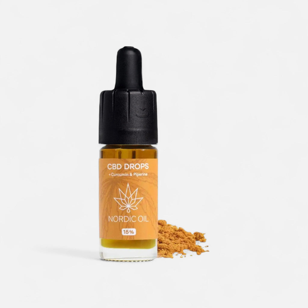 CBD Öl (15%) mit Curcumin Öl - Hanfify