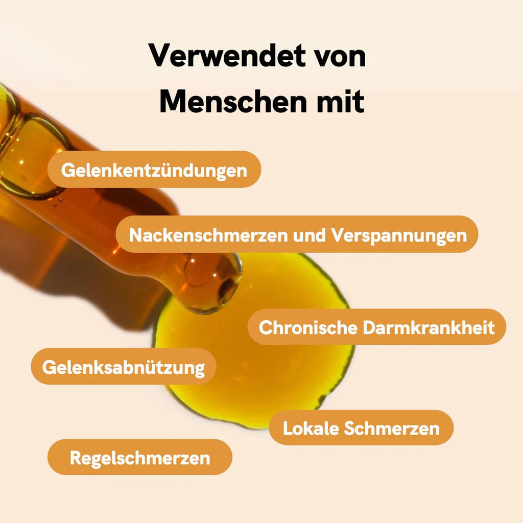 CBD Öl (15%) mit Curcumin Öl - Hanfify