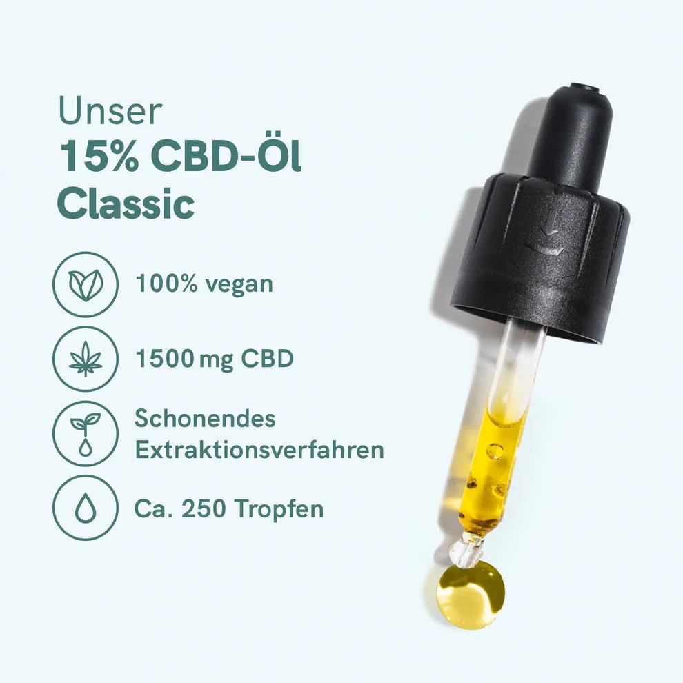 CBD Öl Classic (15%) Öl - Hanfify