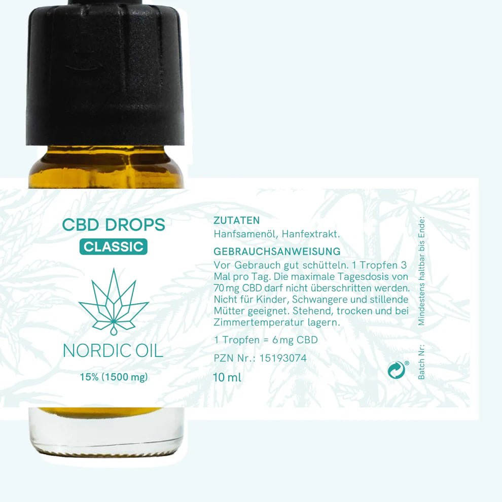 CBD Öl Classic (15%) Öl - Hanfify