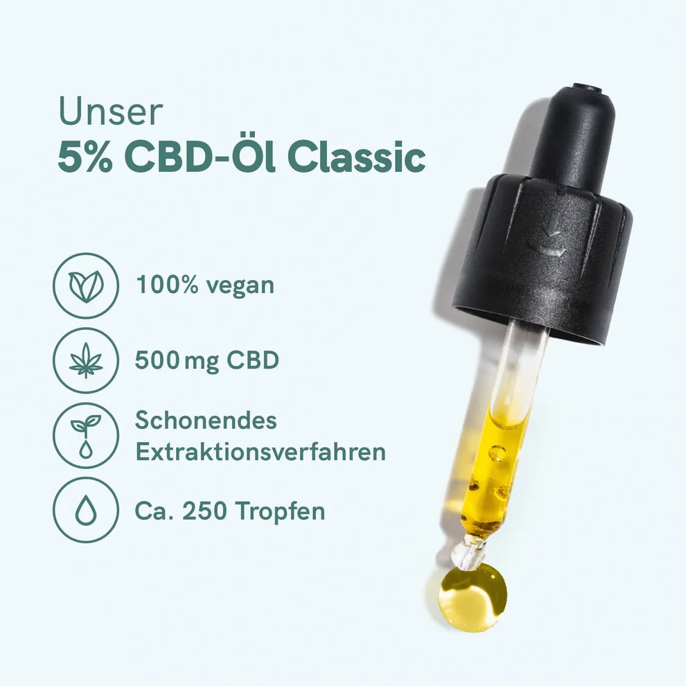 CBD Öl Classic (5%) Öl - Hanfify