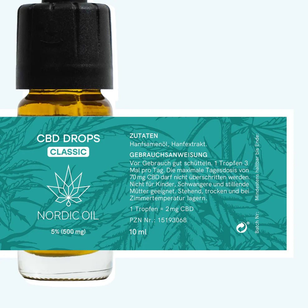 CBD Öl Classic (5%) Öl - Hanfify