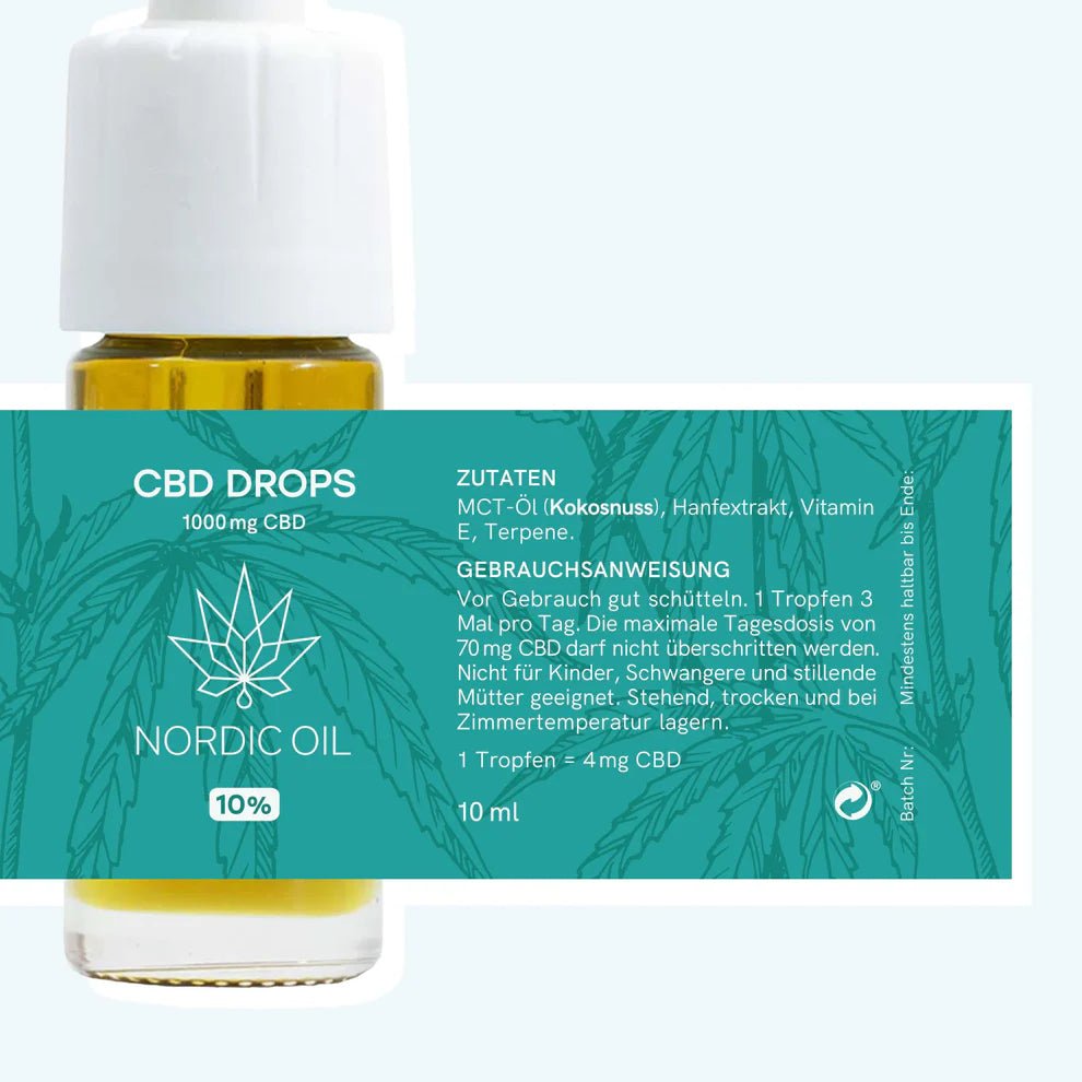 CBD Öl Plus (10%) Öl - Hanfify