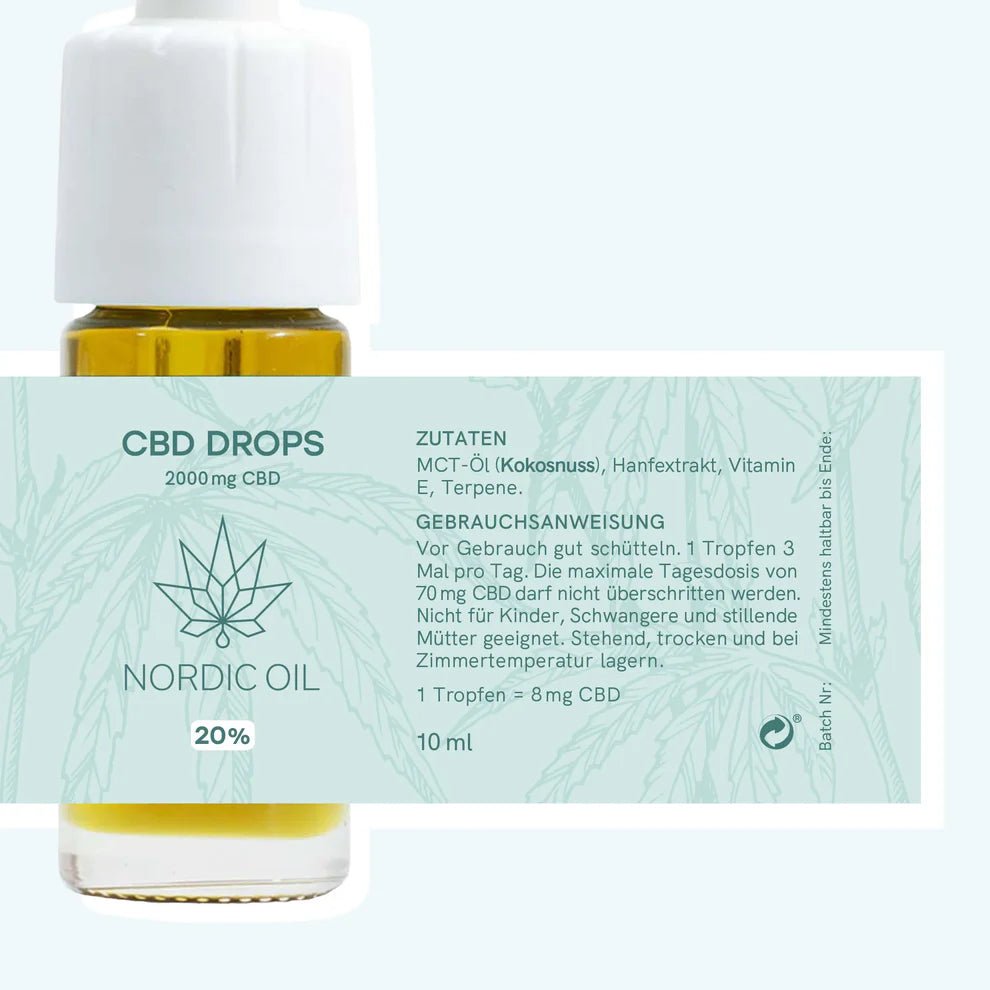 CBD Öl Plus (20%) Öl - Hanfify
