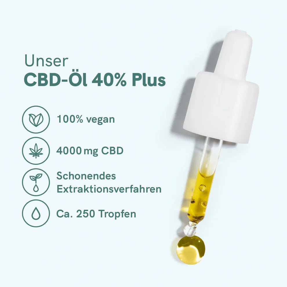 CBD Öl Plus (40%) Öl - Hanfify