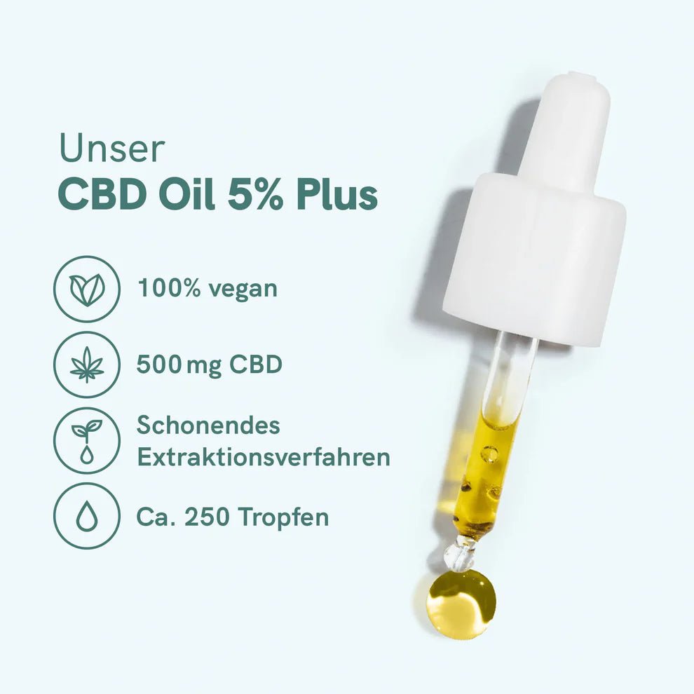 CBD Öl Plus (5%) Öl - Hanfify