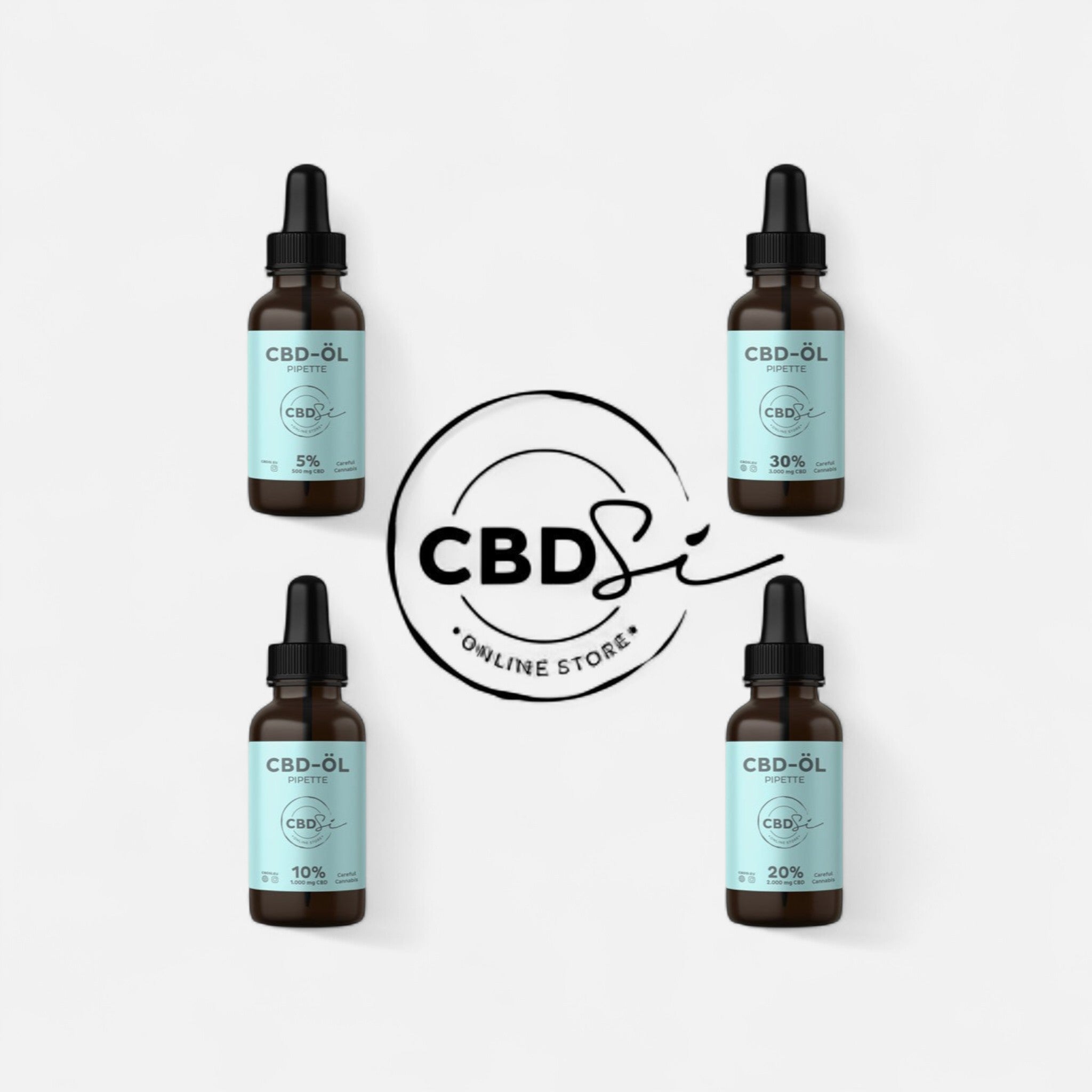 CBD Öl Probierpaket Öl 40ml - Hanfify